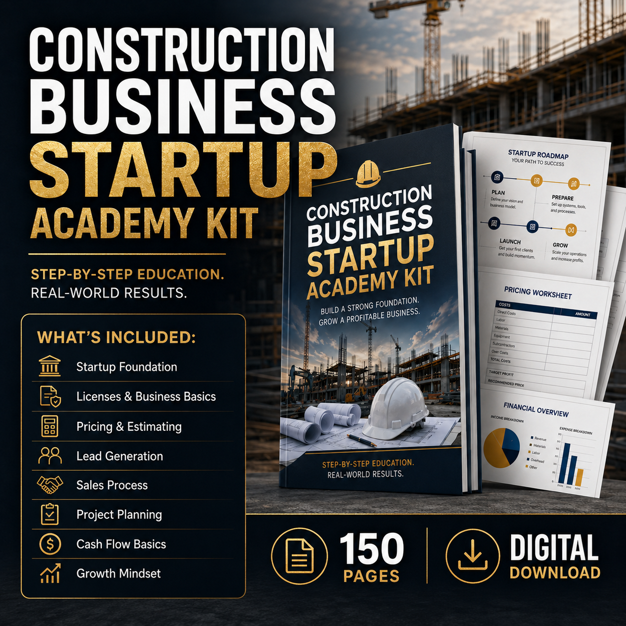 Construction Business Startup Academy Kit