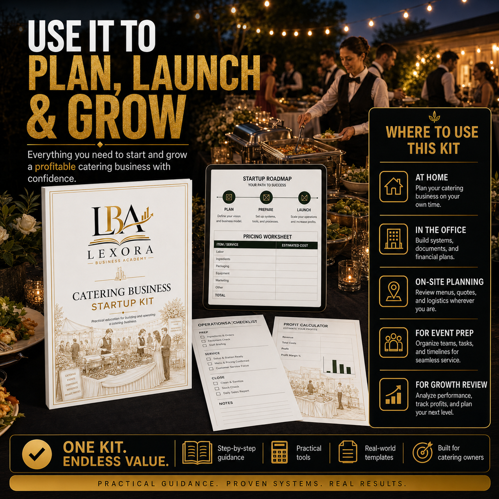 Catering Business Startup Kit