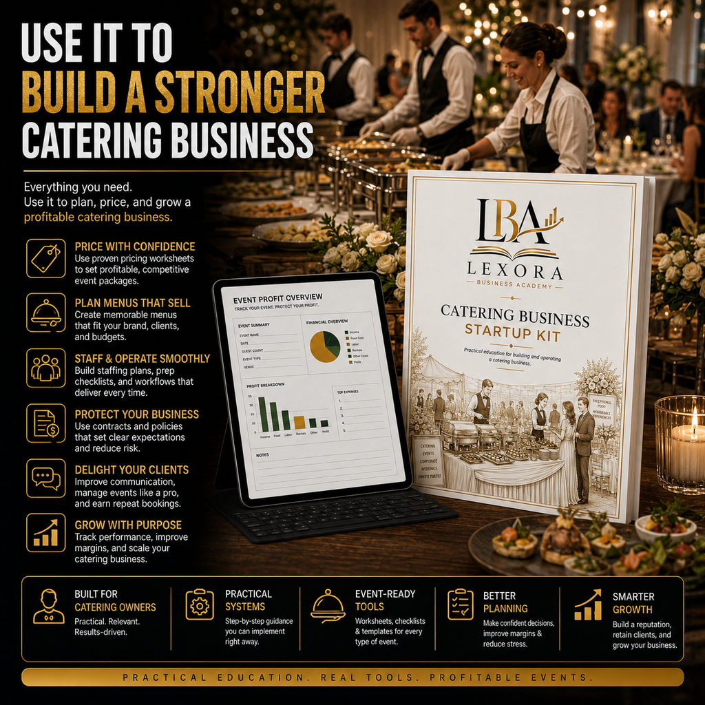 Catering Business Startup Kit
