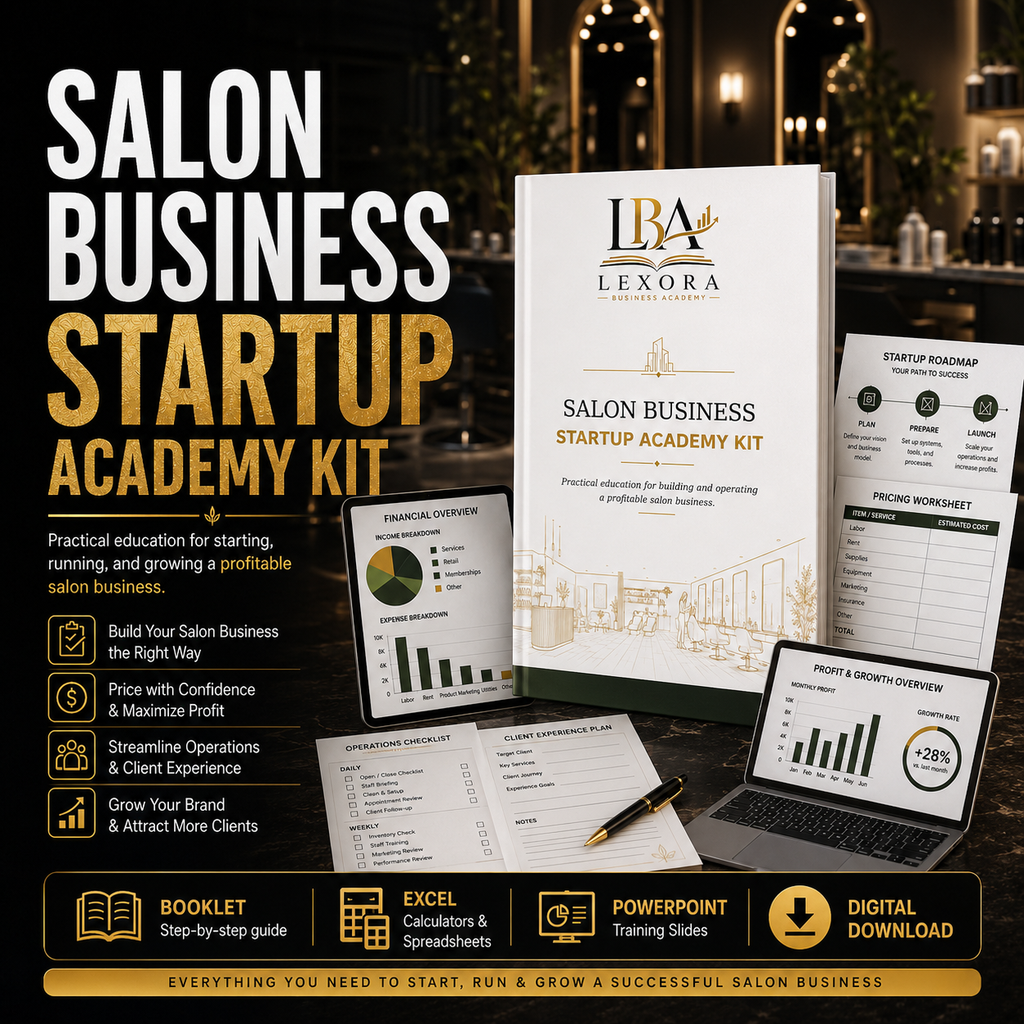 Salon Business Startup Academy Kit