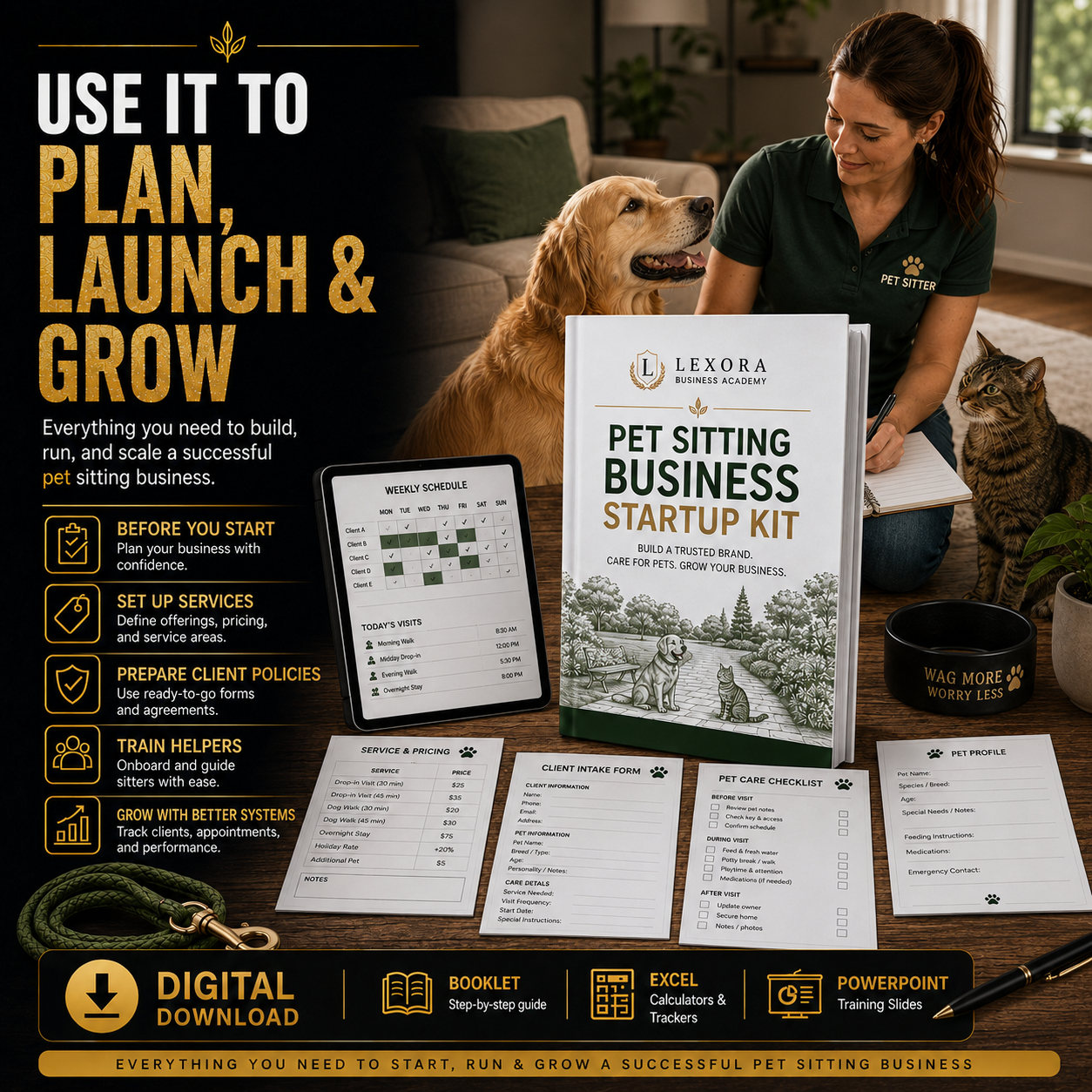Pet Sitting Business Startup Kit