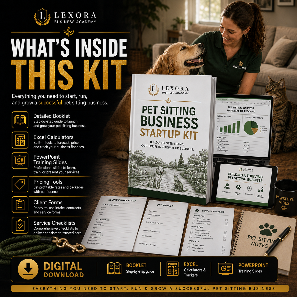 Pet Sitting Business Startup Kit