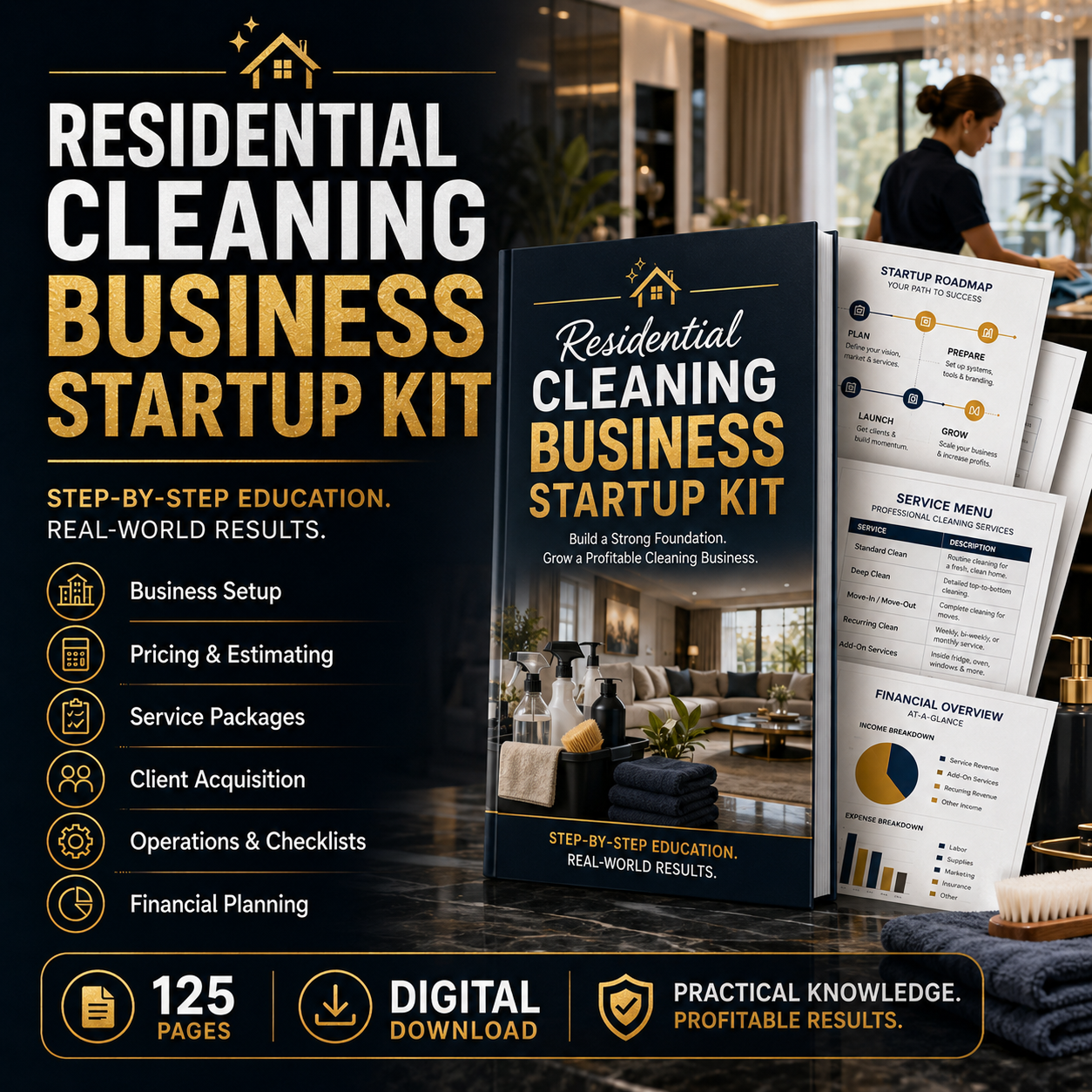 Residential Cleaning Business Startup Kit