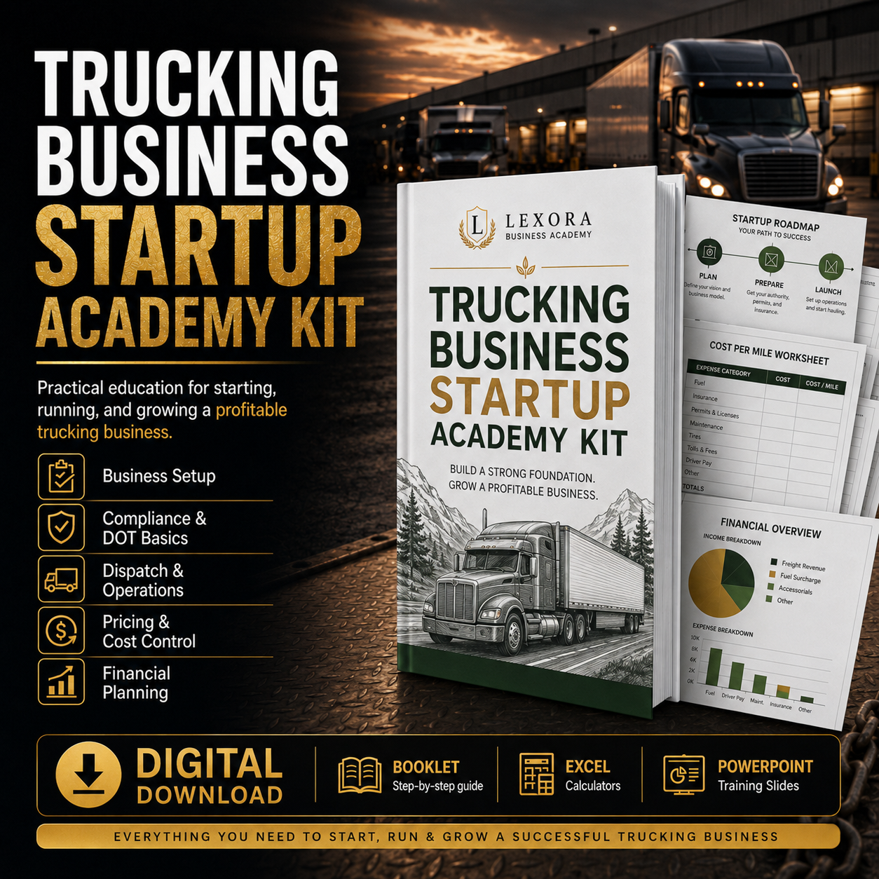 Trucking Business Startup Academy Kit